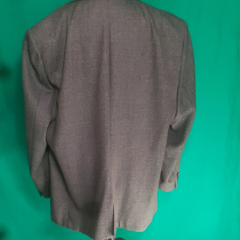Hart Schaffner Marx for Dillards Brown Tweed Sport Coat 48L - Picture 7 of 12